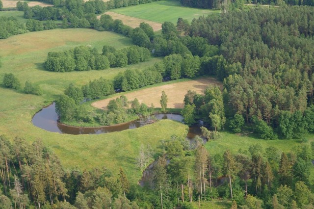 Krajobraz doliny rzeki Słupi, fot. Lucjan Duchnowicz