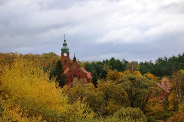 Kościół neobarokowy w Wygodzie Łączyñskiej fot. Monika Rekowska.