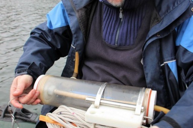 urządzenie do poboru próbek wody, Jezioro Mieliste