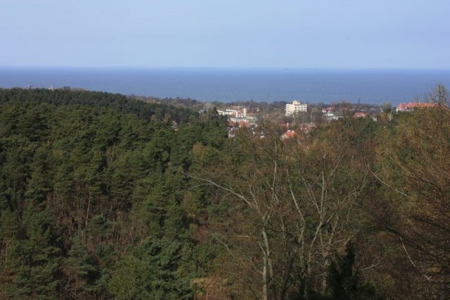 widok na Sopot i Zatokę Gdańską z Glinnej Góry (fot. Dariusz Ożarowski)