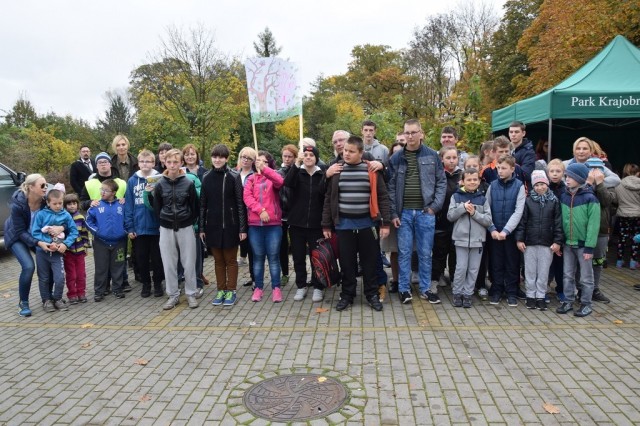 Uczniowie SOSW z Nowego Dworu Gdańskiego jak zawsze przygotowani na promocję. Fot. K. Ziętek