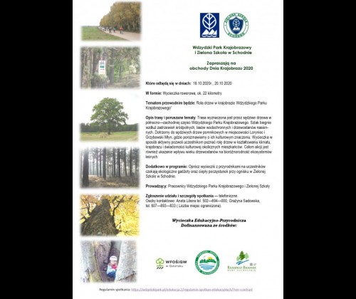 Dzień Krajobrazu "Rola drzew w Krajobrazie Wdzydzkiego Parku Krajobrazowego