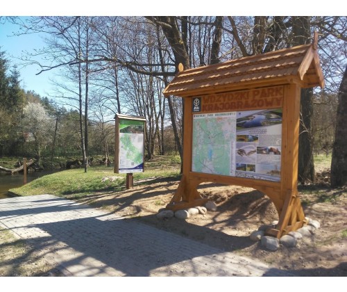 Nowe zagospodarowanie edukacyjno - turystyczne Wdzydzkiego Parku Krajobrazowego